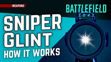 battlefield sniper glint scope.